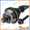 Demi-Arbre de Transmission MTM avant droite pour AUDI | NPW-AU-093, 8D0407272AJ